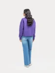 Polo Collar Sweatshirt
