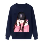 Printed Sweatshirt For Women (BTS ARMY)