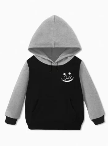 Smile Face Boys Hoodie