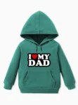 Love My Dad Fleece Hoodie