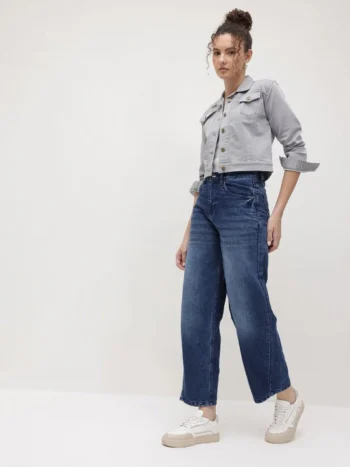 Women’s Crop Denim Jacket