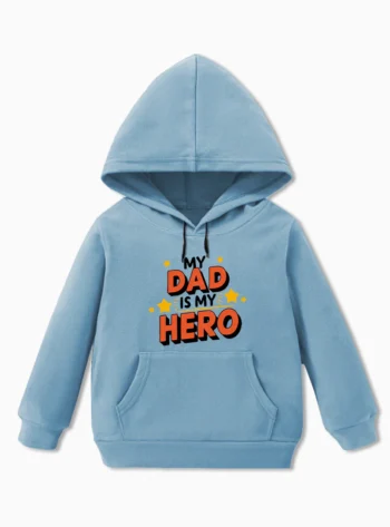 My Dad is My Hero Winter Hoodie
