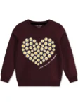 Little Sun Heart Flower in The Garden Sweatshirt