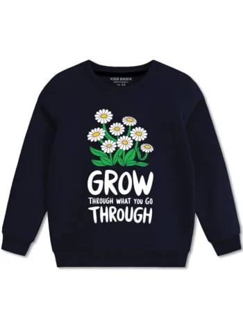 Growth Mindset Sweatshirt For Girls