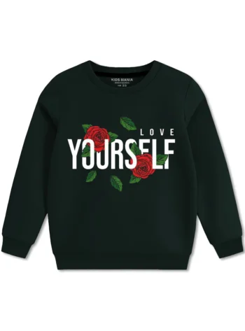 Love Yourself Empowerment Sweatshirt For Girls