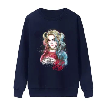 Printed Sweatshirt For Women (Harley Quinn)