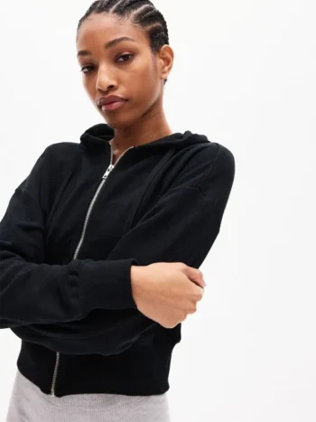 Short Zip-Through Hoodie