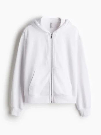 Short Zip-Through Hoodie