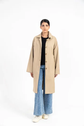 Everyday Trench Coat - Beige