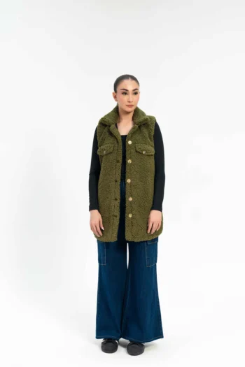 Sherpa Long Vest