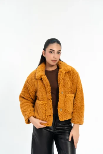 Cropped Sherpa Jacket