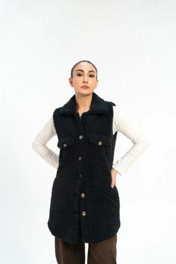 Sherpa Long Vest