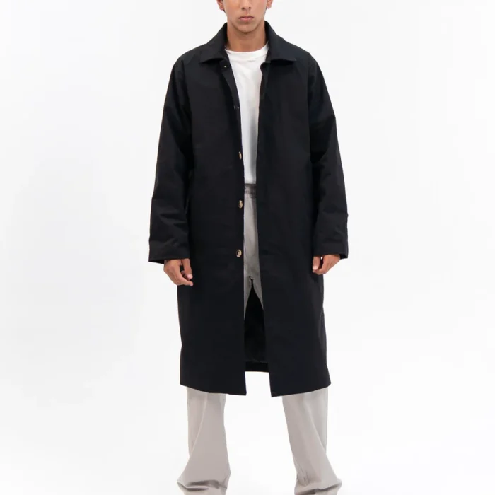 Men's Trench Coat - black