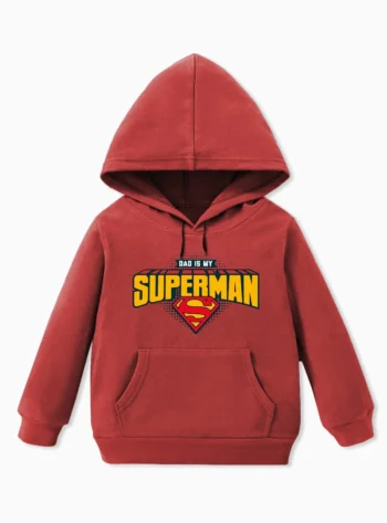 Superman Logo Fleece Hoodie