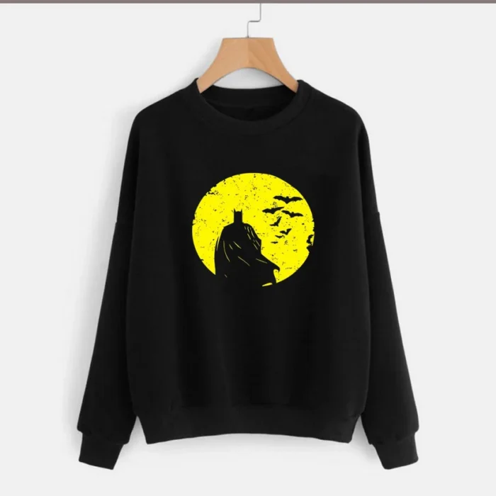 Batman Printed Fleece Sweatshirt