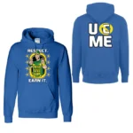 Blue John Cena Printed Hoodie