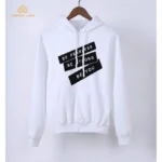 Be Fearless Be Strong Printed Fleece Hoodie