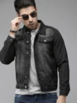 Men’s Black Denim Jacket